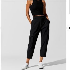 LAST CHANCE Carbon38 Black Utility Pant Cargo